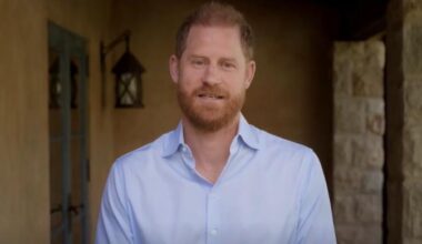 Prince Harry records emotional video message for Britons amid royal crisis