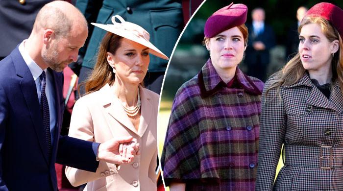 Prince William, Kate reach out Beatrice, Eugenie after Andrew arrest