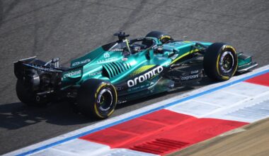 Aston Martin ends F1 Bahrain pre-season test early after six laps on final day