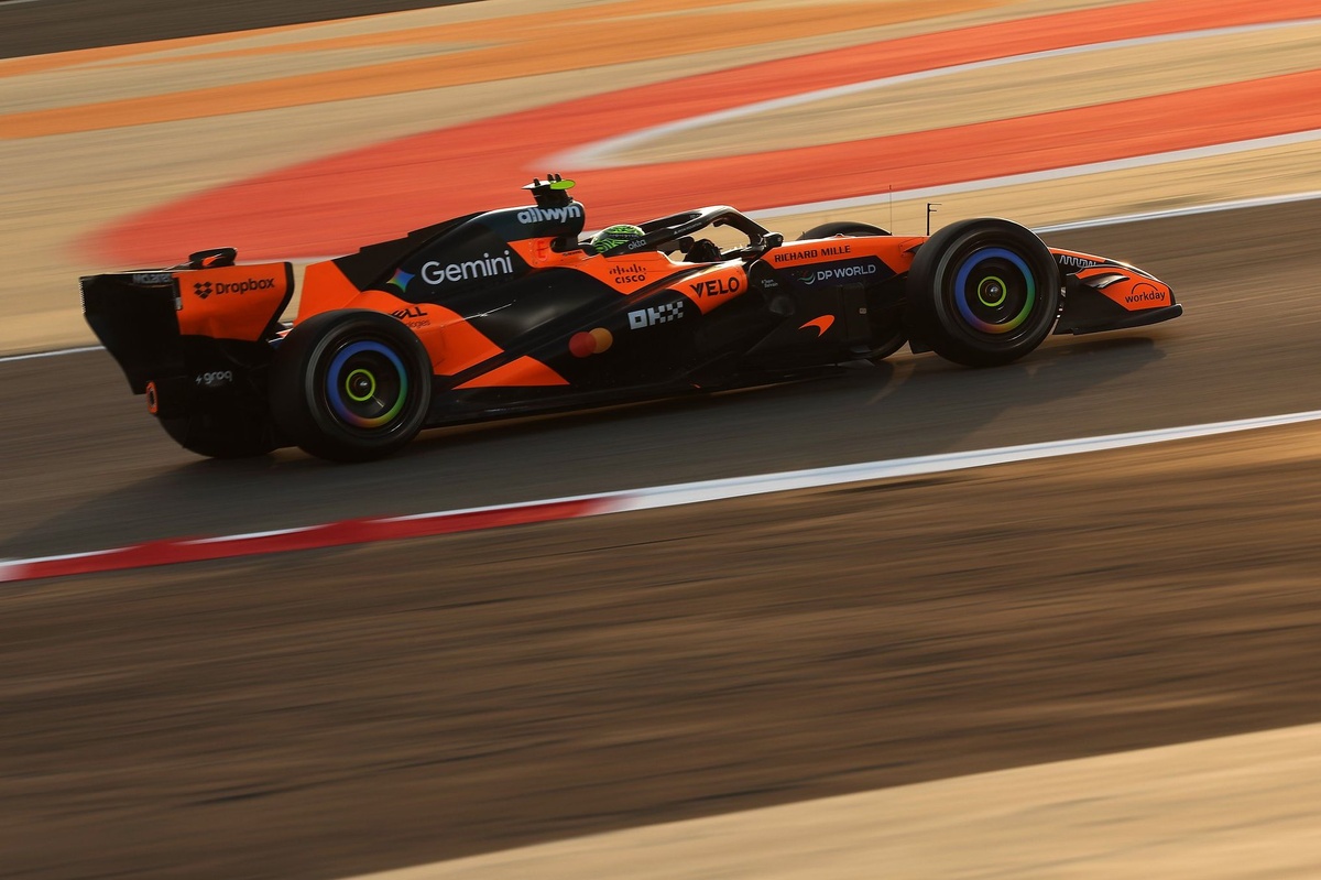 LIVE: F1 Bahrain pre-season testing - Lando Norris quickest so far on Day 1 | Live text