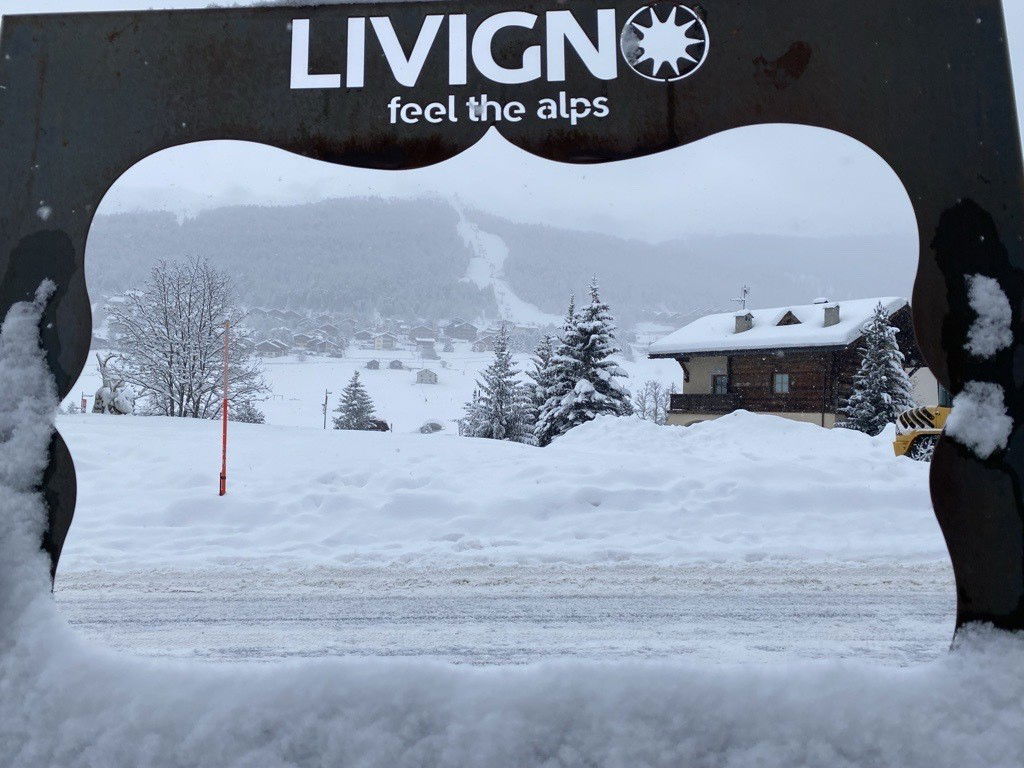 Scenes of Livigno, Italy after heavy snowfall on day 10 of the Winter Olympics on February 15, 2026.