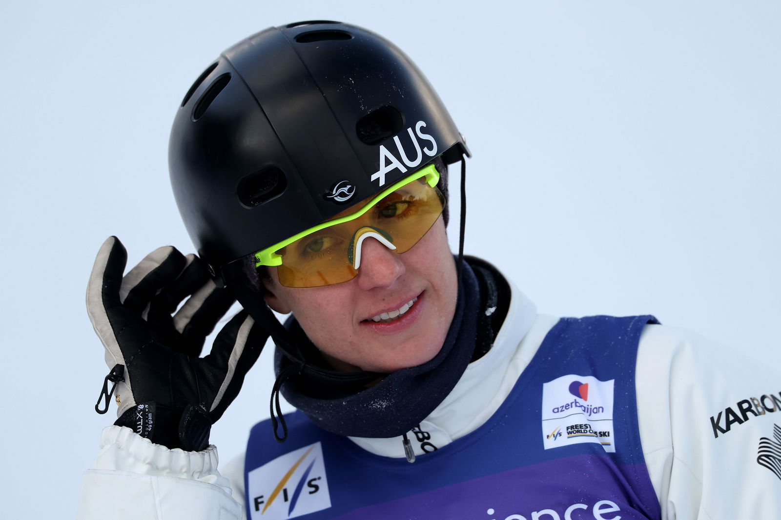 Laura Peel during a World Cup event.