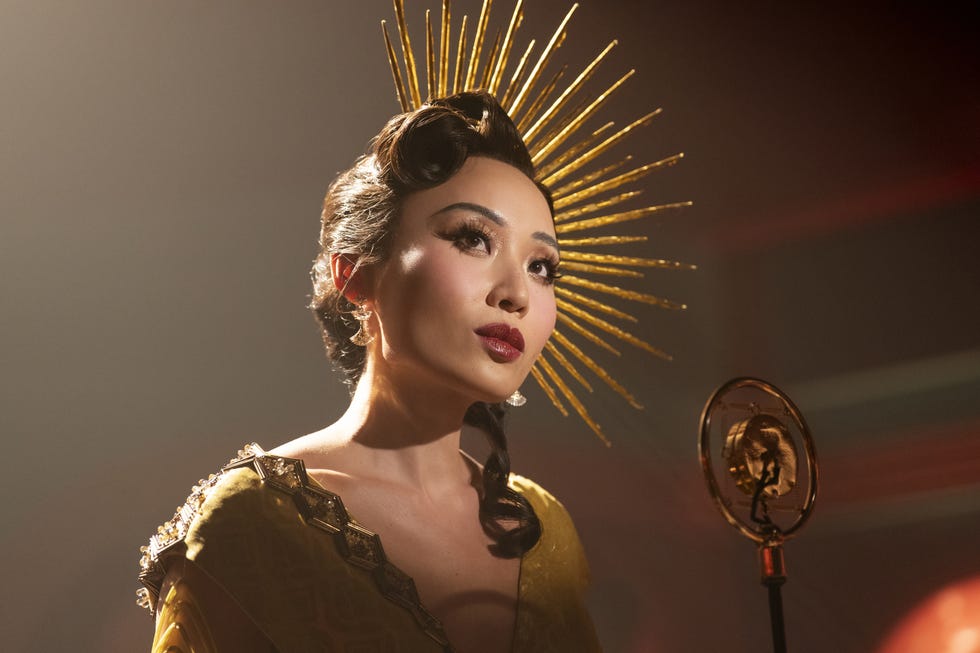 li jun li as cat, spider noir