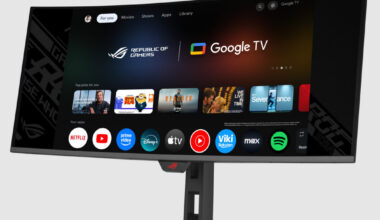 ASUS ROG Launches Gaming Monitor with Built in Google TV