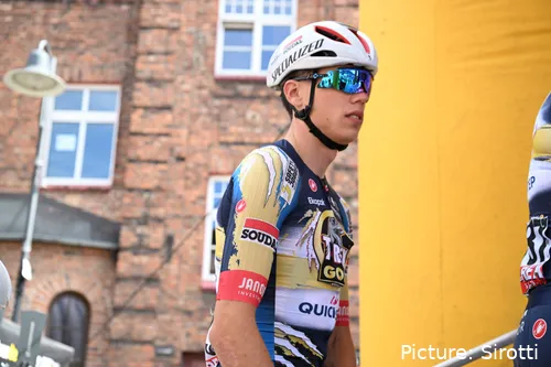 Paul Magnier in action for Soudal - Quick-Step during the 2025 season