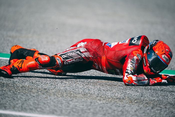 Marc Marquez, Ducati Team crash