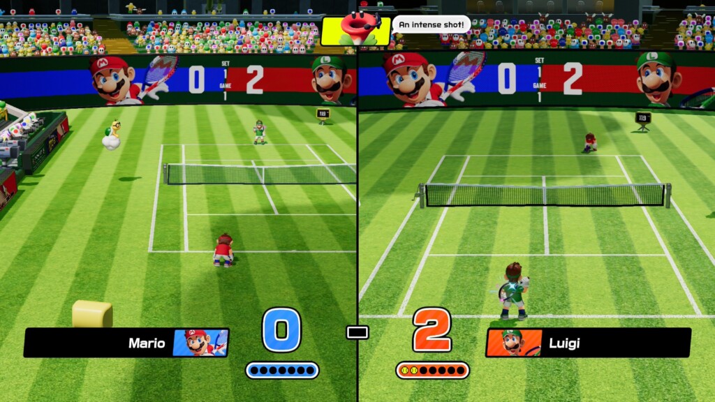 Mario Tennis Fever multiplayer