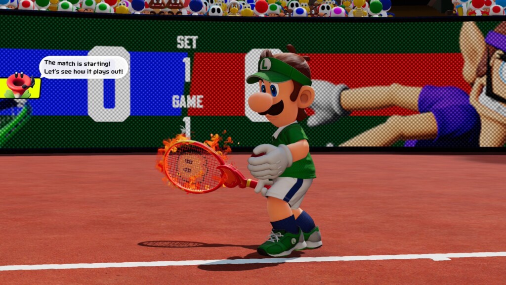 Mario Tennis Fever - Luigi