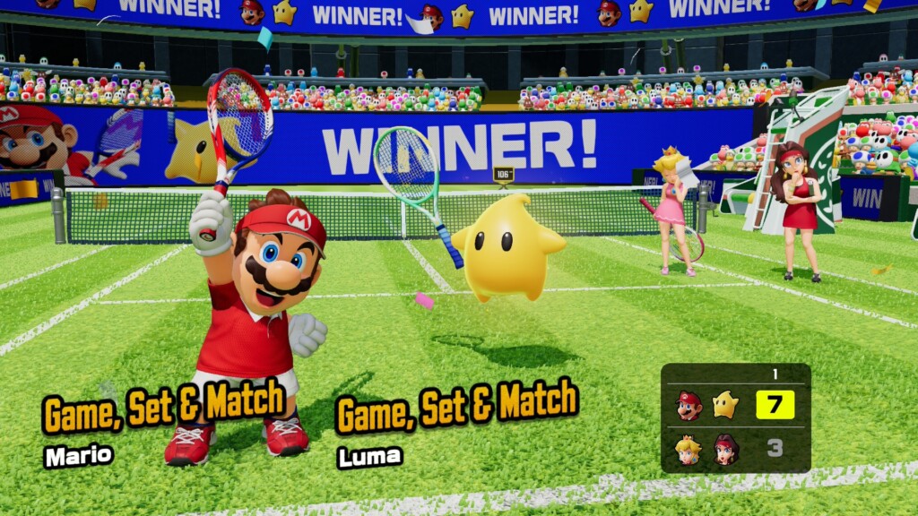 Mario Tennis Fever screenshot