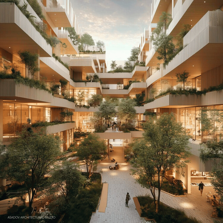 7 Unbuilt Masterplans Reimagining Urban Futures Through Ecology and Collective Space - Image 1 of 42