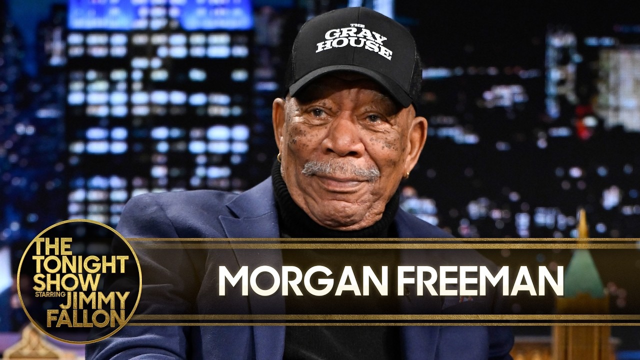 Morgan Freeman Tells Jimmy Fallon Why He Doesn't Think His Voice Is Special and How Clint Eastwood Taught Him to Stay Young