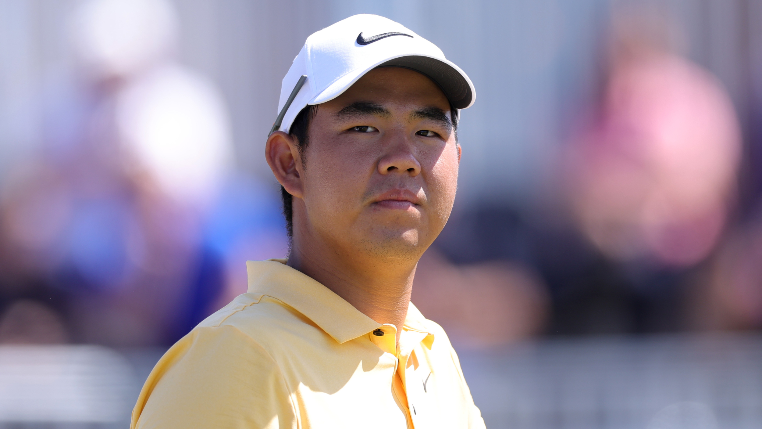 Tom Kim at the Genesis Scottish Open