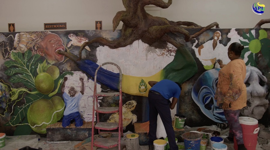 Mural sculpture to be unveiled at Peace Memorial Hall