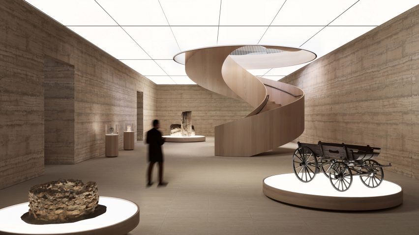 Design for underground galleries