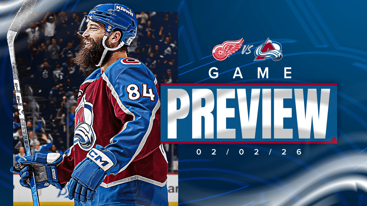 A Duel with Detroit | Colorado Avalanche