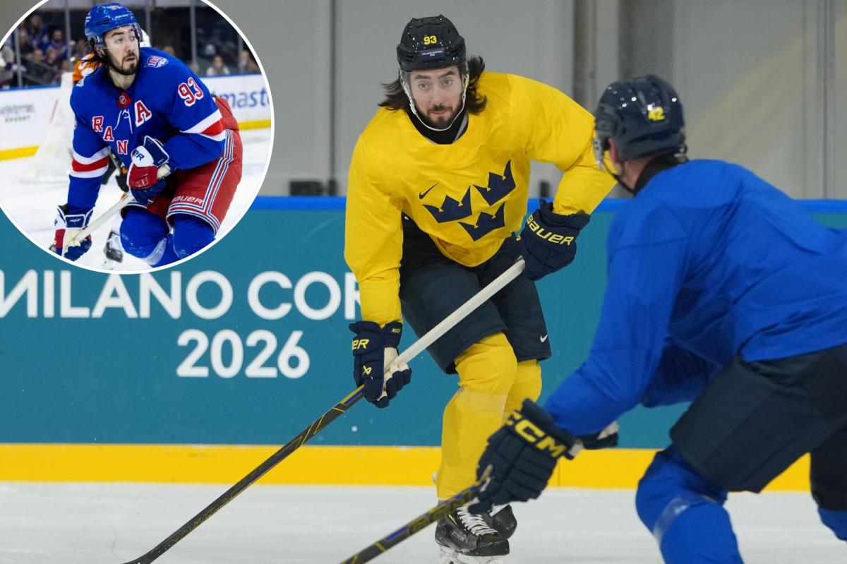 Mika Zibanejad is a different man for Sweden