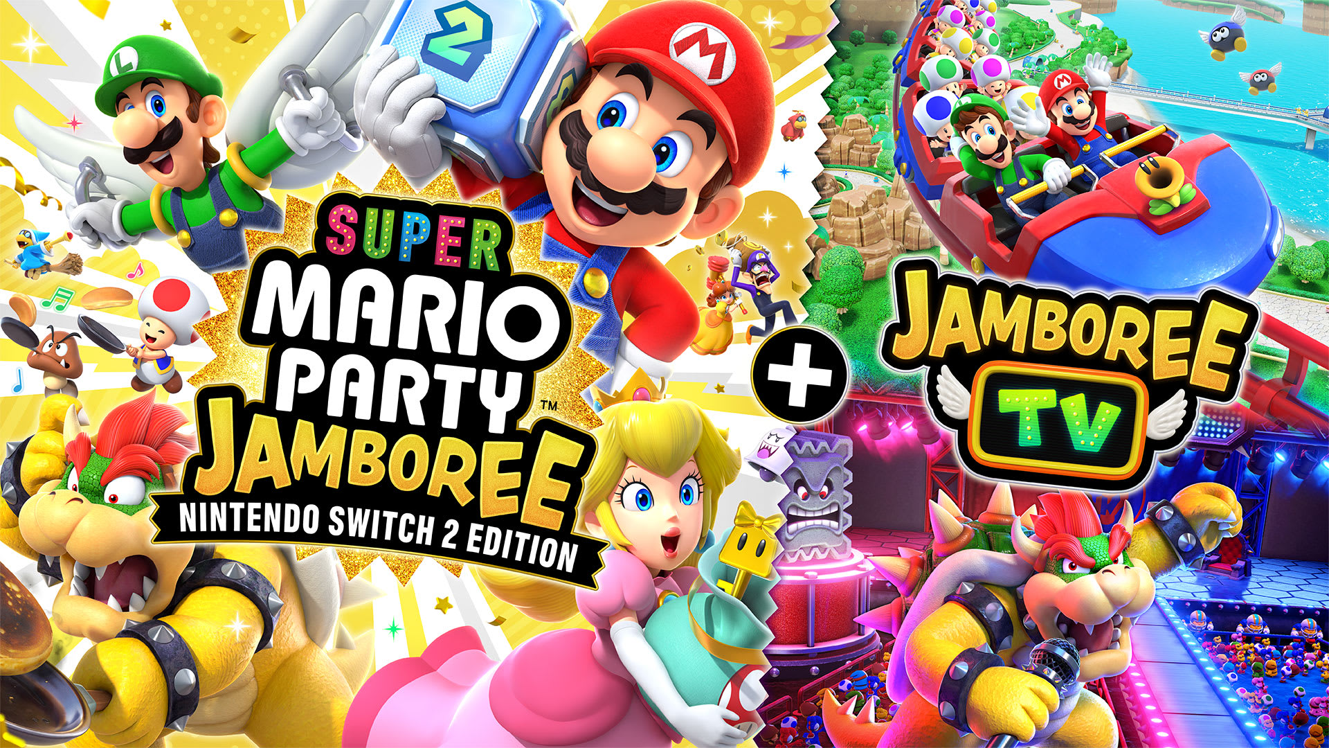 Play together—near or far - Super Mario Party Jamboree – Nintendo Switch 2 Edition + Jamboree TV