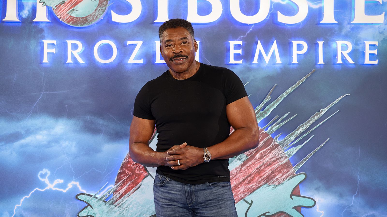 LONDON, ENGLAND - MARCH 21: Ernie Hudson Jr. at the London photocall of Columbia Pictures' Ghostbusters: Frozen Empire on March 21, 2024 in London, England. (Photo by Tim P. Whitby/Getty Images for Columbia Pictures)