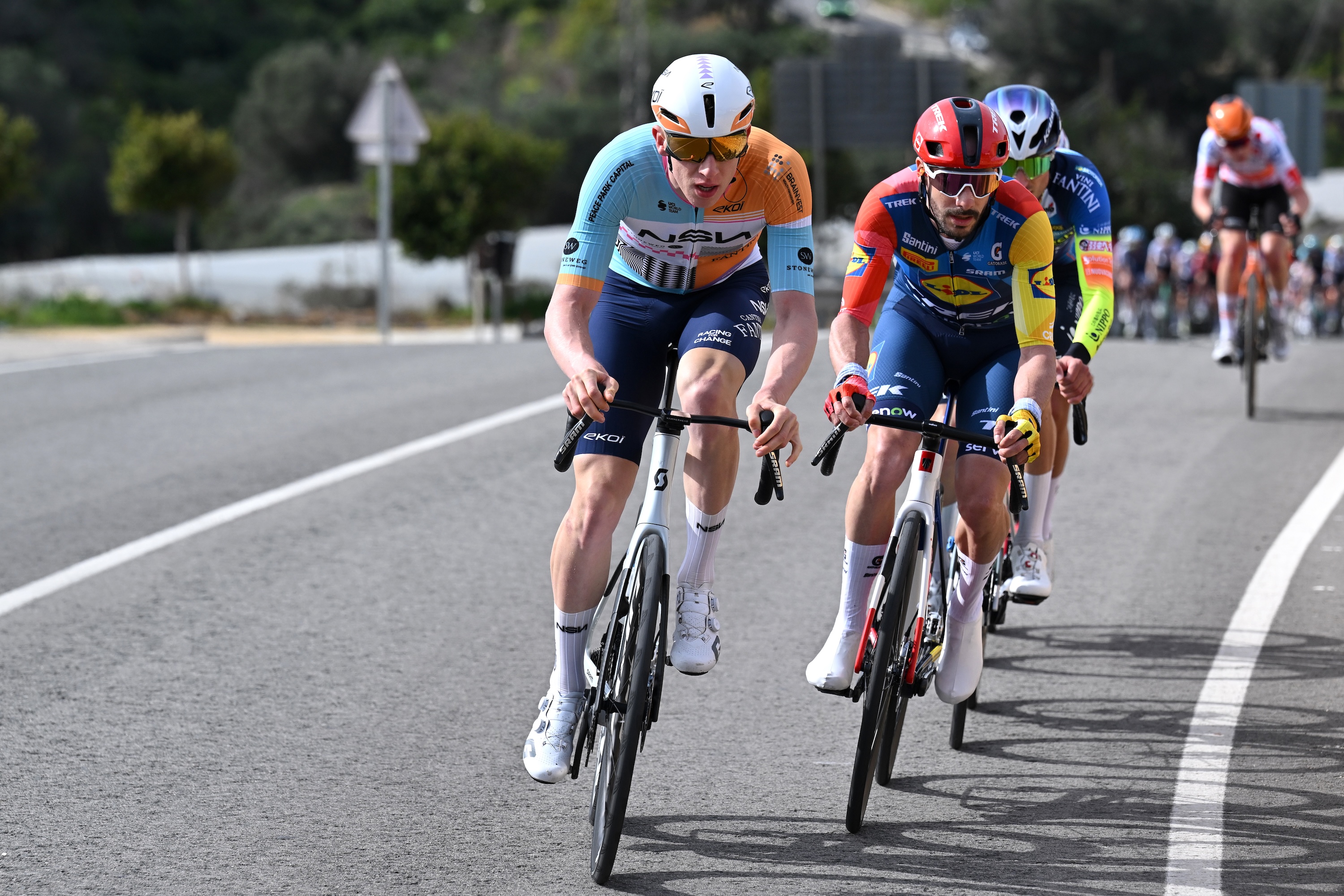 Lewis Askey in NSN Cycling kit