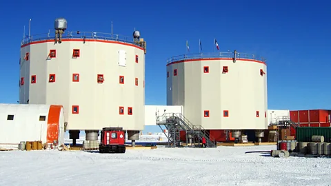 Getty Images Antarctic outposts like Concordia can give researchers some clues as to the effect of extended isolation (Credit: Getty Images)