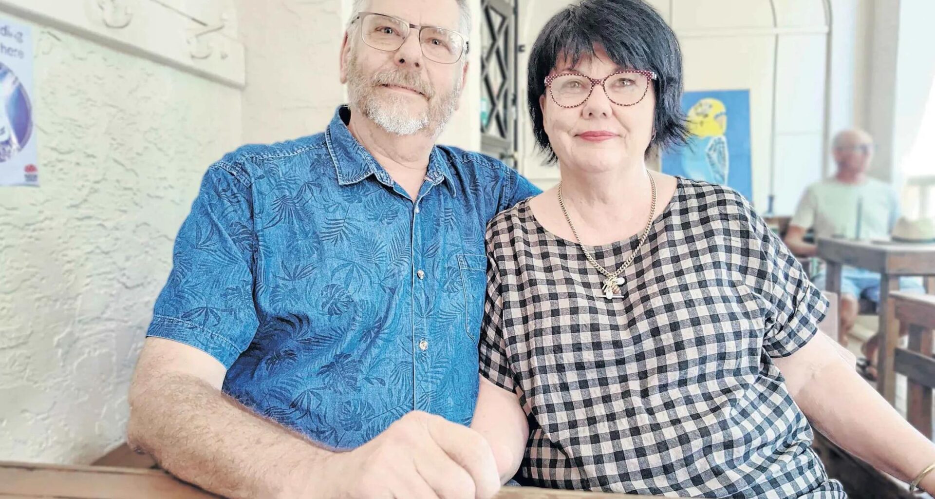 Colin and Laurie change focus