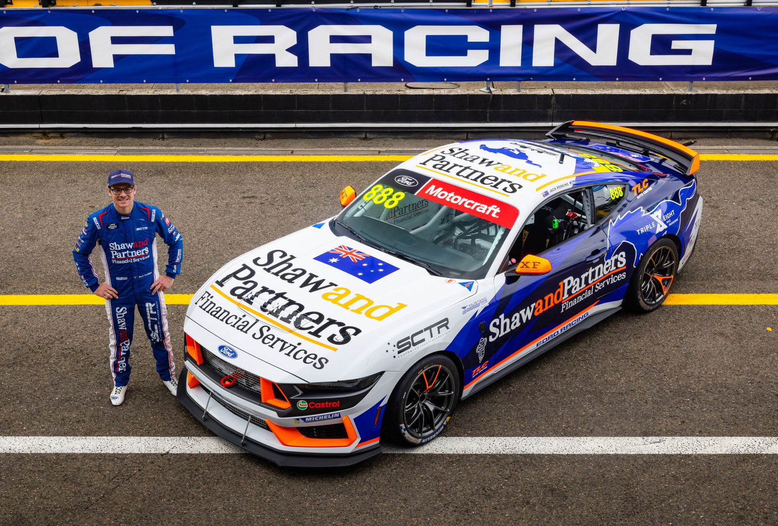 Jack Perkins to race Triple Eight-backed Mustang Cup entry
