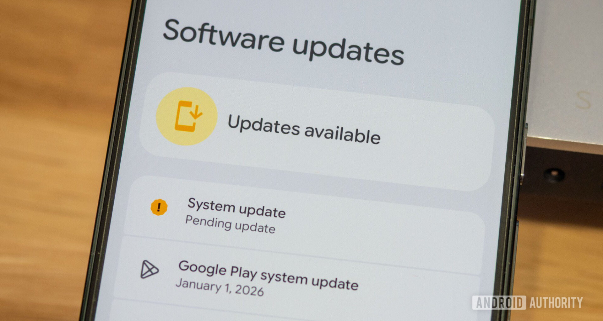 pixel system software update available pending