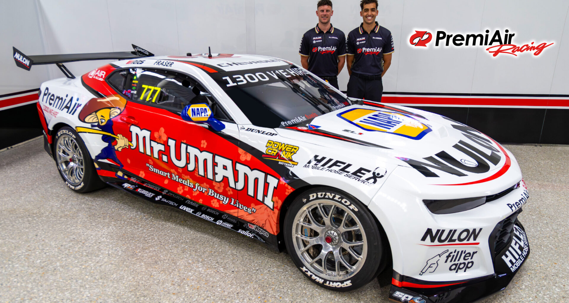 PremiAir Racing complete 2026 Supercars livery reveals - Repco Supercars Championship