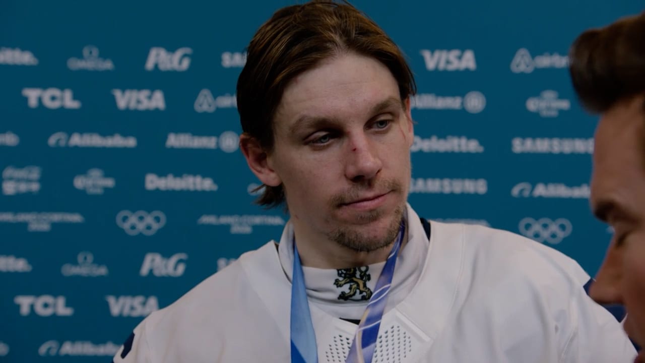 Haula discusses Team Finland's Bronze Medal win