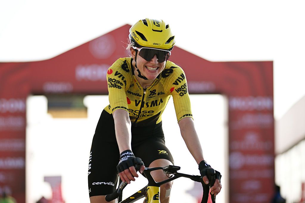 JEBEL HAFEET, UNITED ARAB EMIRATES - FEBRUARY 08: Femke de Vries of Netherlands and Team Visma