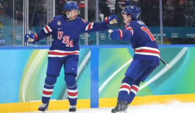 Quinn Hughes' OT goal lifts United States past Sweden in Olympic quarterfinals