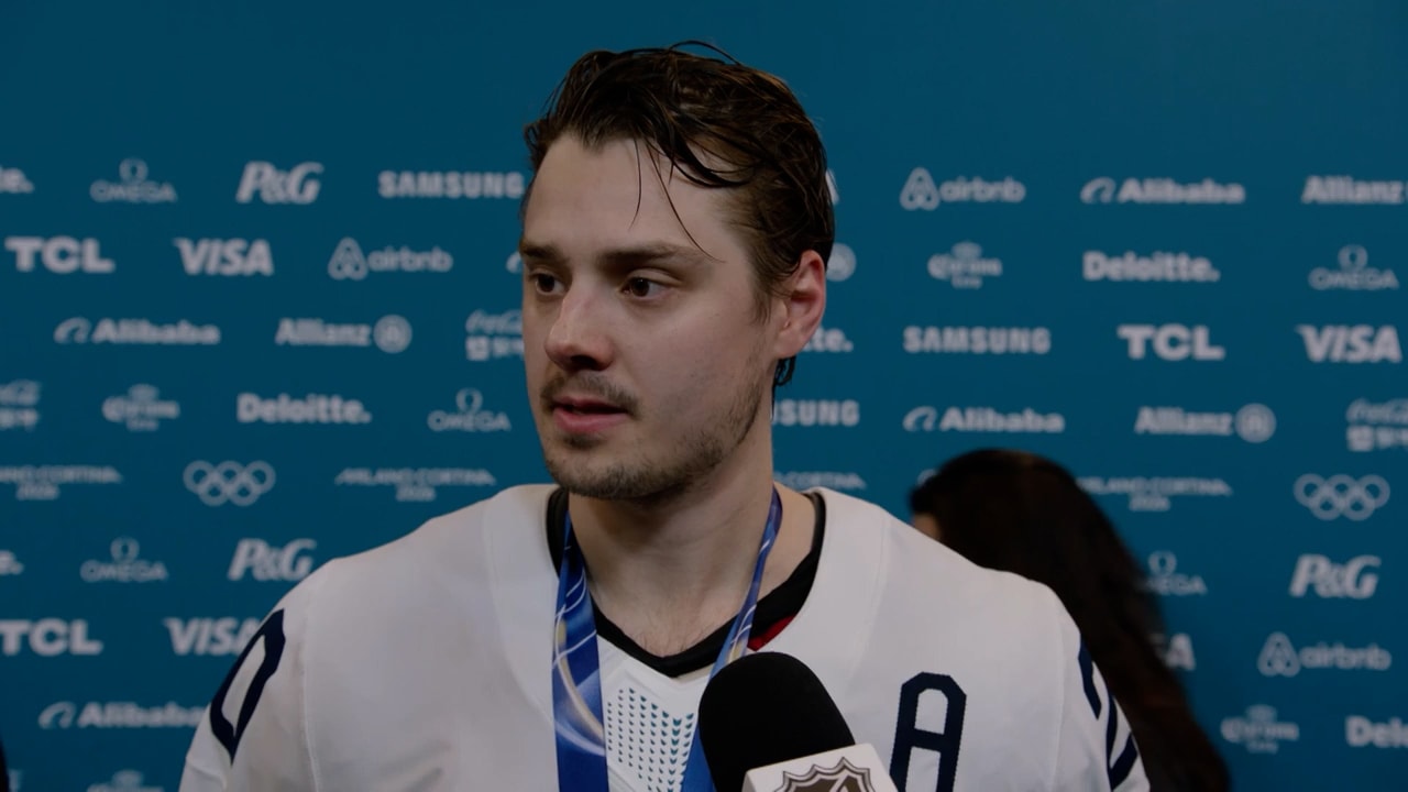 Aho discusses winning Bronze for Team Finland