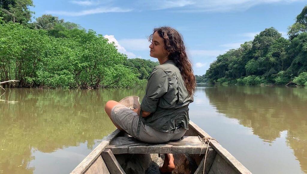 Hadar deep in the Peruvian Amazon (Photo: Guy Steinbruch) הדר במעמקי האמזונס הפרואני