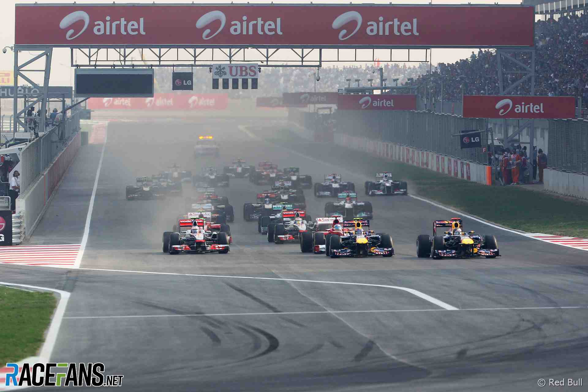 Start, Buddh International Circuit, 2011