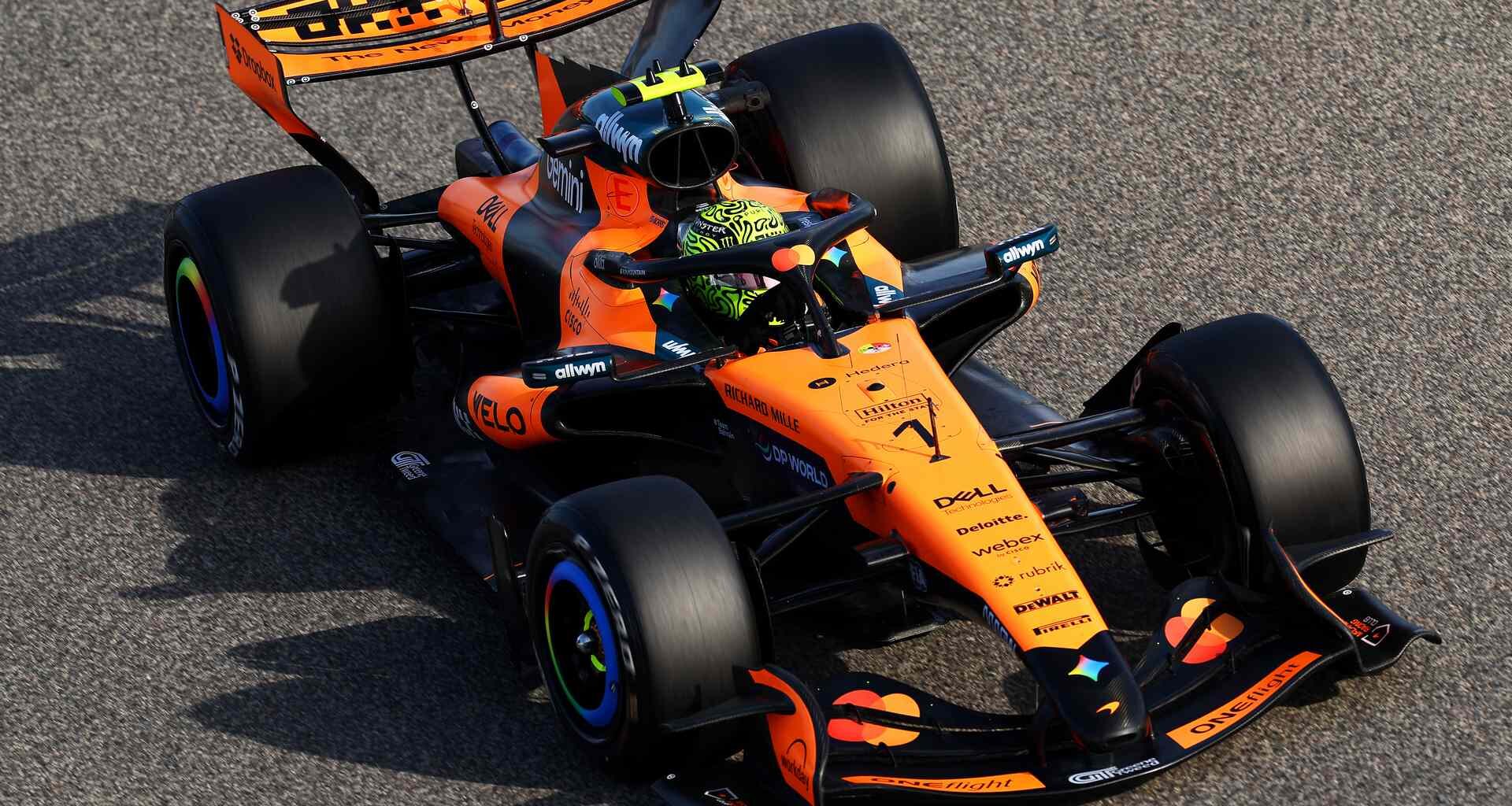 Lando Norris, McLaren, Bahrain International Circuit, 2026 pre-season test