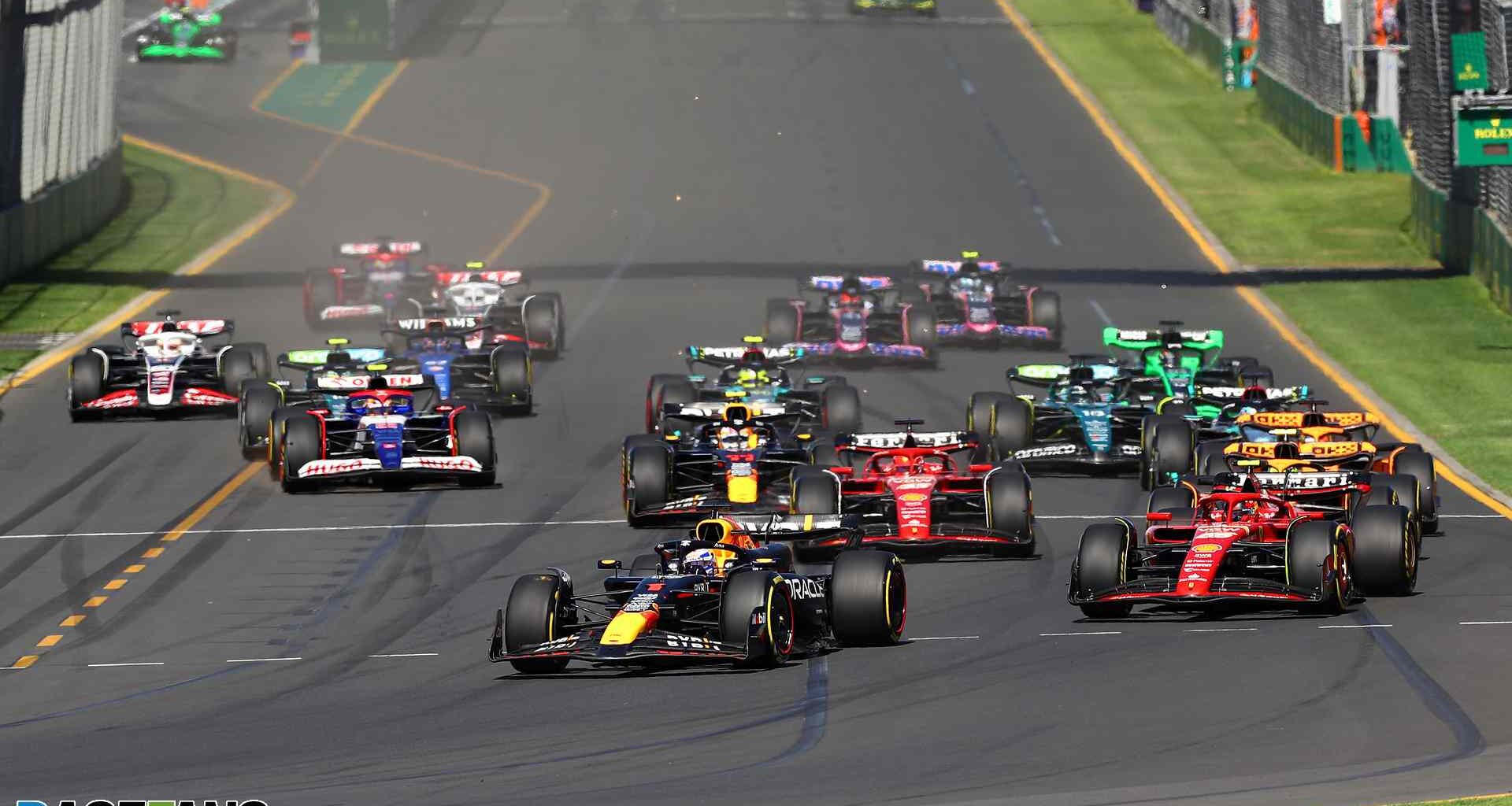 Start, Albert Park, 2024