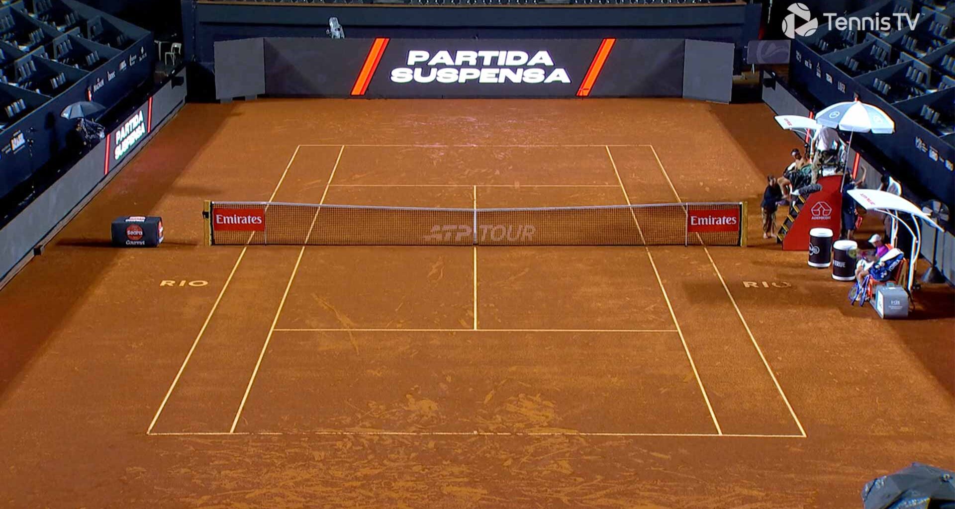 Play in Rio de Janeiro resumes following rain delay | ATP Tour