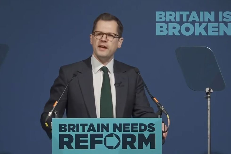 Robert Jenrick, who was unveiled as Reform UK\u2019s Shadow Chancellor yesterday, made the pitch during a keynote speech in the City of London