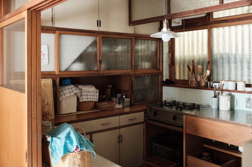 ROOVICE revives mid-century japan home through layered wooden interiors