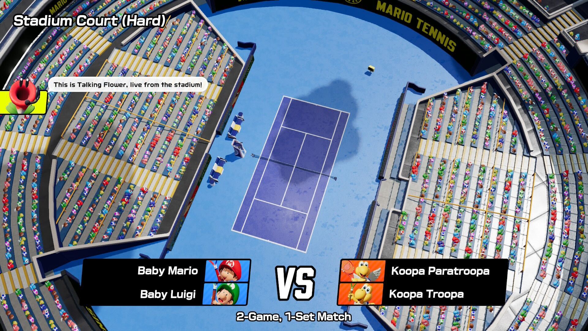 Mario Tennis Fever screenshots