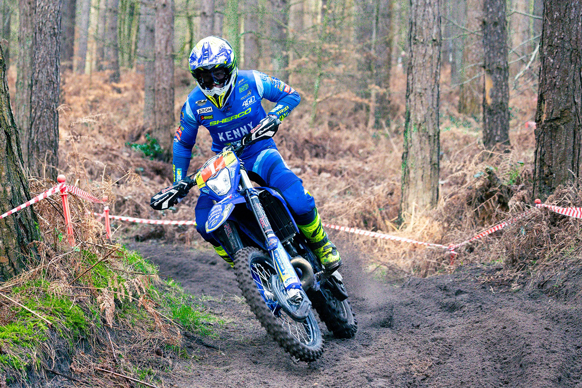 Steve Holcombe Continues Winning Start on Sherco