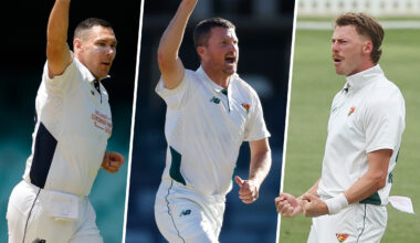 All the Sheffield Shield squads for round eight as they drop
