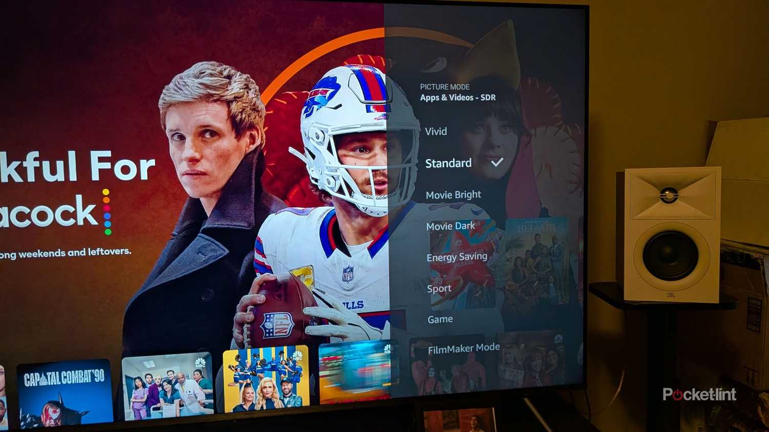 Amazon Fire TV Omni QLED picture settings.