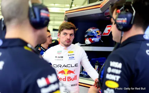 max verstappen F1 testing bahrain red bull