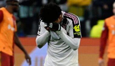 Weston McKennie reacts as Juventus crash out of the Champions League