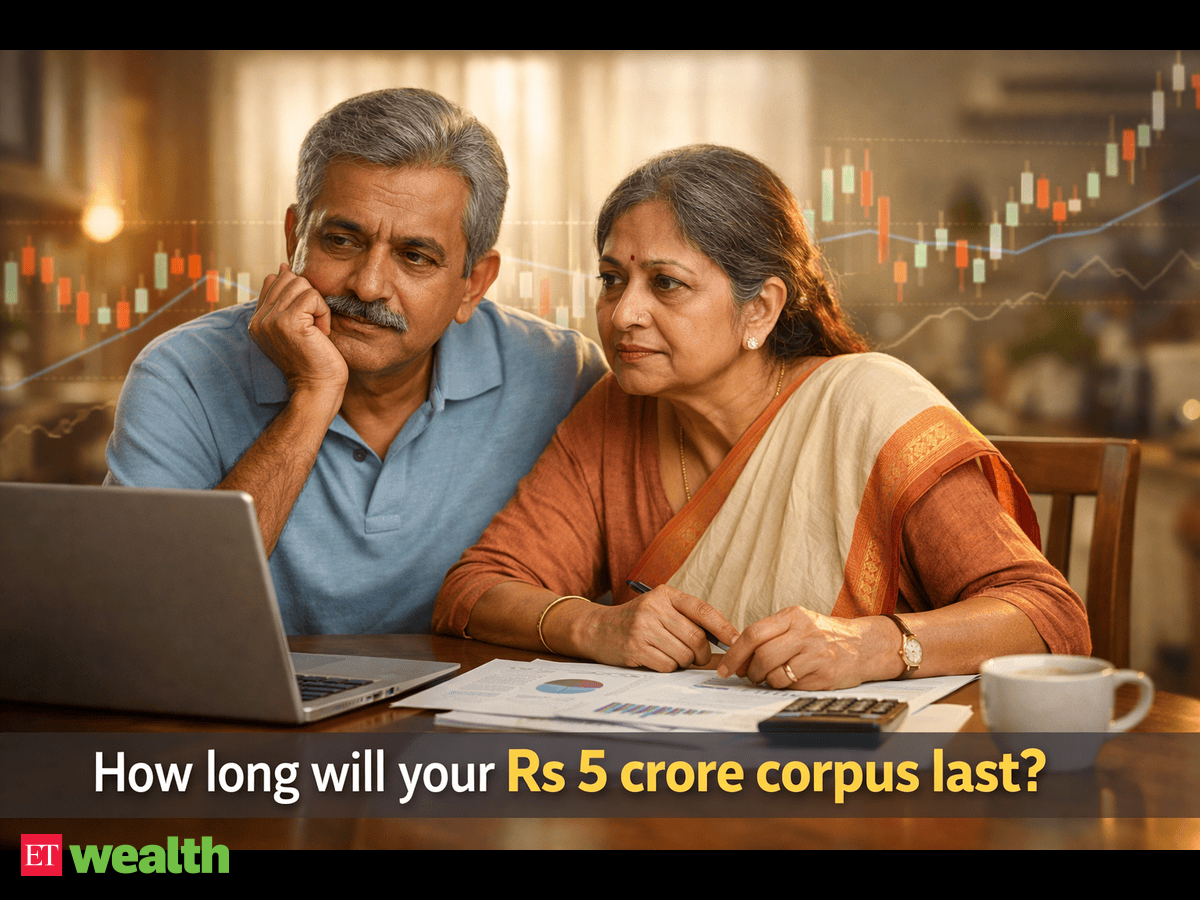 Rs 5 crore retirement fund — enough or not? Here’s how to plan withdrawals so your money doesn’t run out - SIP–SWP strategy for retirement planning