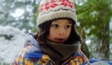 A father and son’s search for the line where the snow starts