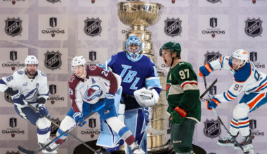 2025/26 Stanley Cup Power Rankings featuring Kucherov, Vasilevskiy, McDavid, MacKinnon, and Kirill