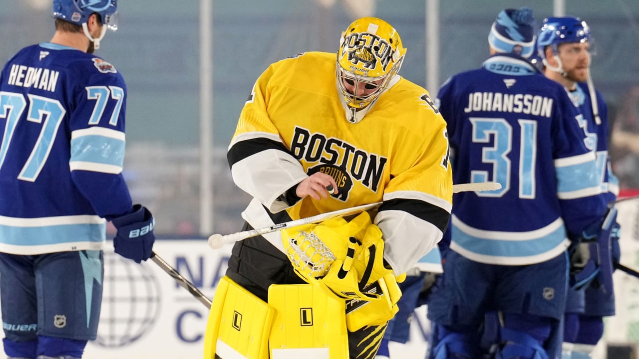 Bruins ‘lost our composure’ while blowing 4-goal lead in Stadium Series loss