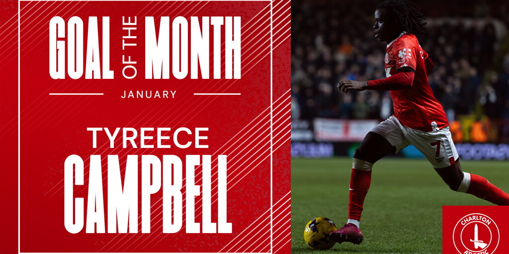 Tyreece Campbell wins January Goal of the Month